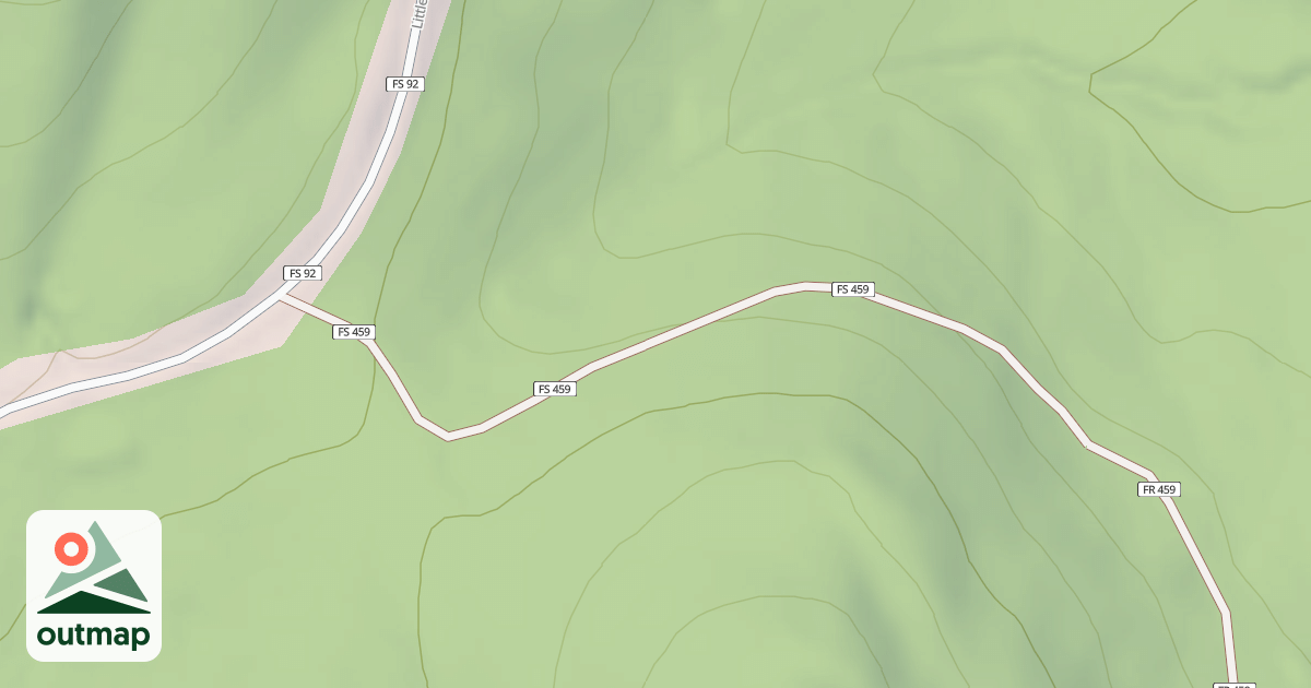 Map of WOODSTOCK RESERVOIR