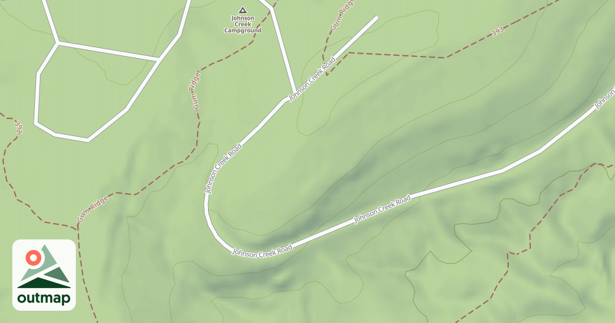 Map of JOHNSON CREEK ACCESS