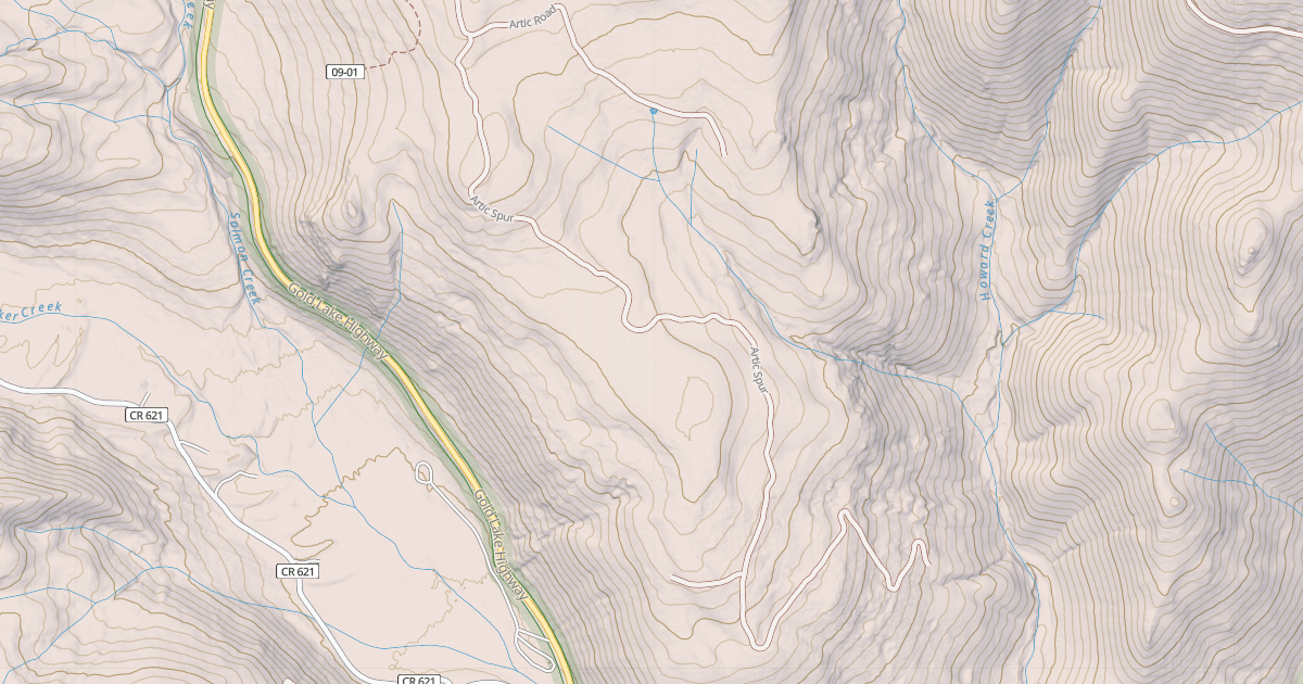 Map preview of ARTIC SPUR