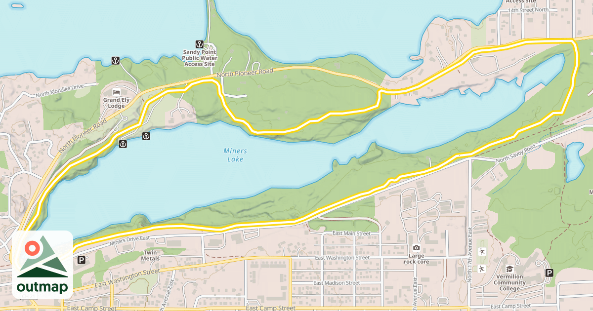 Map of Trezona Trail
