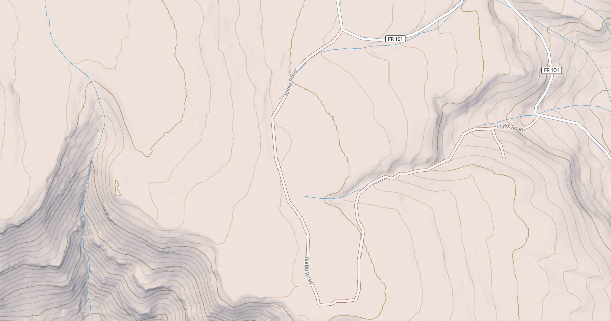 Map preview of RADIO