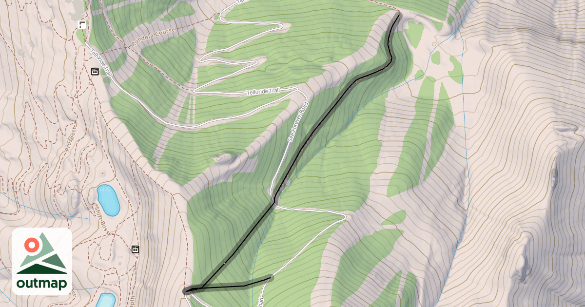 Map of West Drain