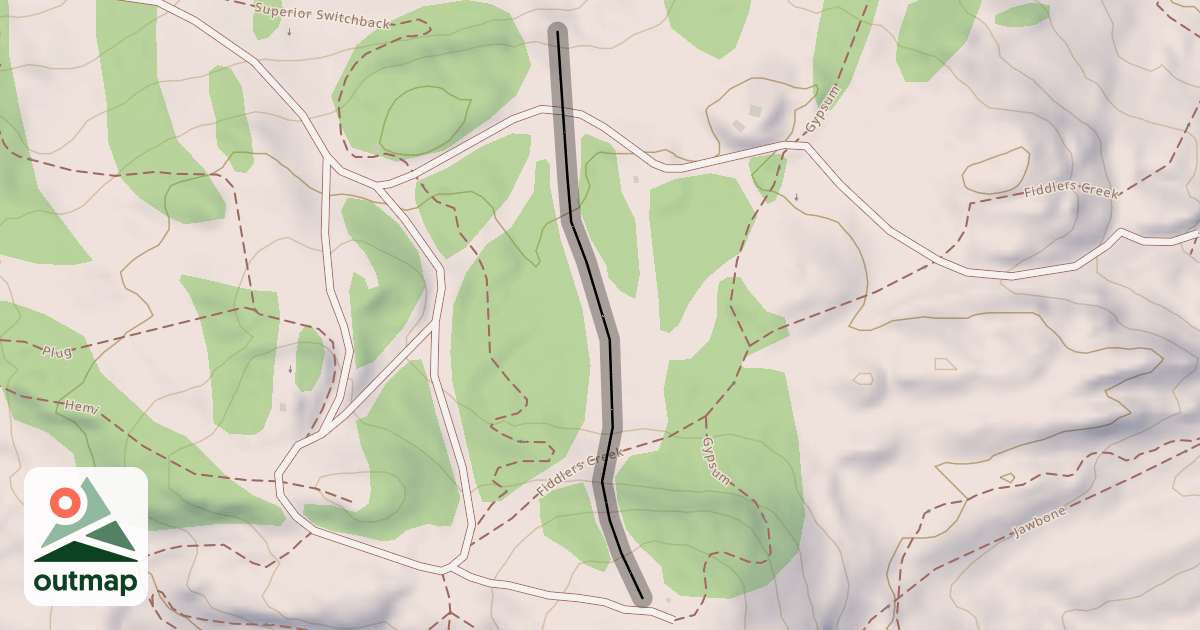 Map of Upper Rocket