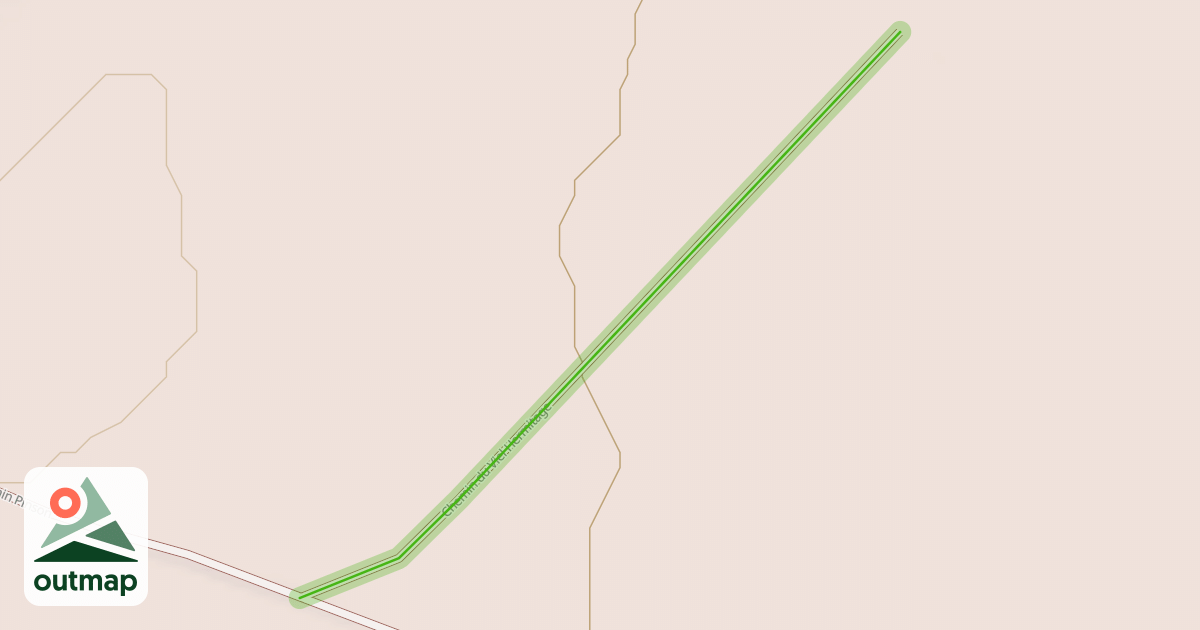 Map of Chemin du Viel Hermitage