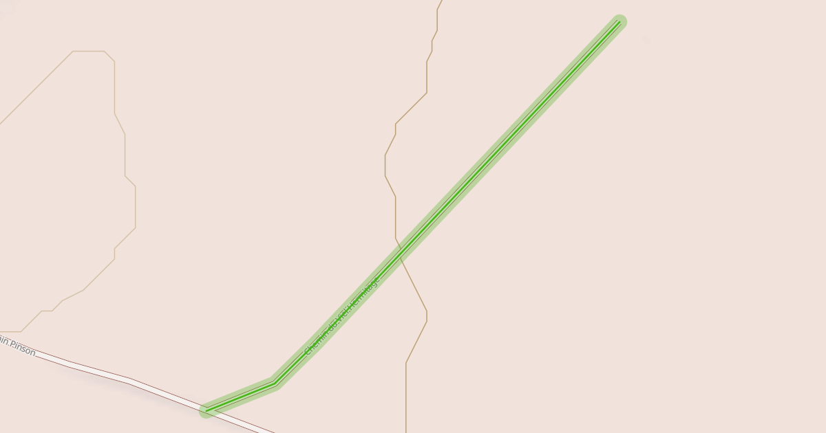 Map preview of Chemin du Viel Hermitage