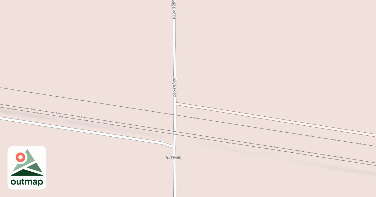 Map of Buffalo Run Snowmobile Trail