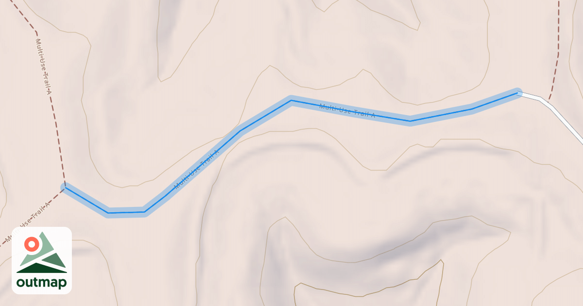 Map of Multi-Use Trail A