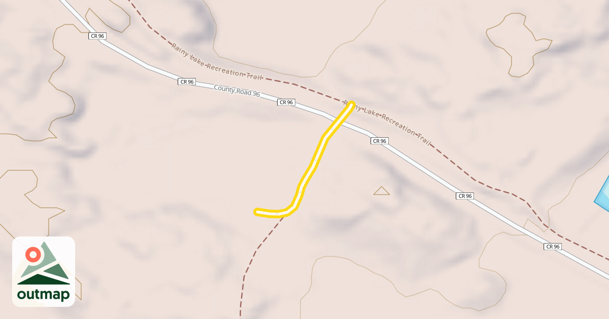 Map of Tilson Connector Trail
