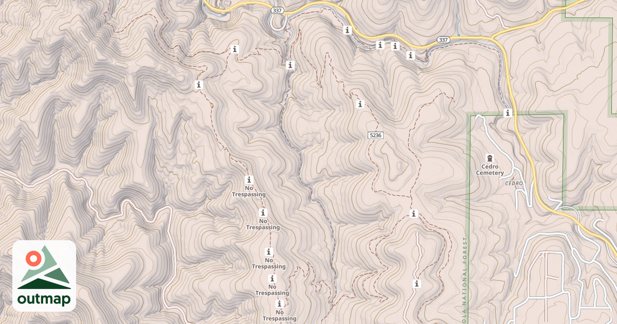 Map of OTERO