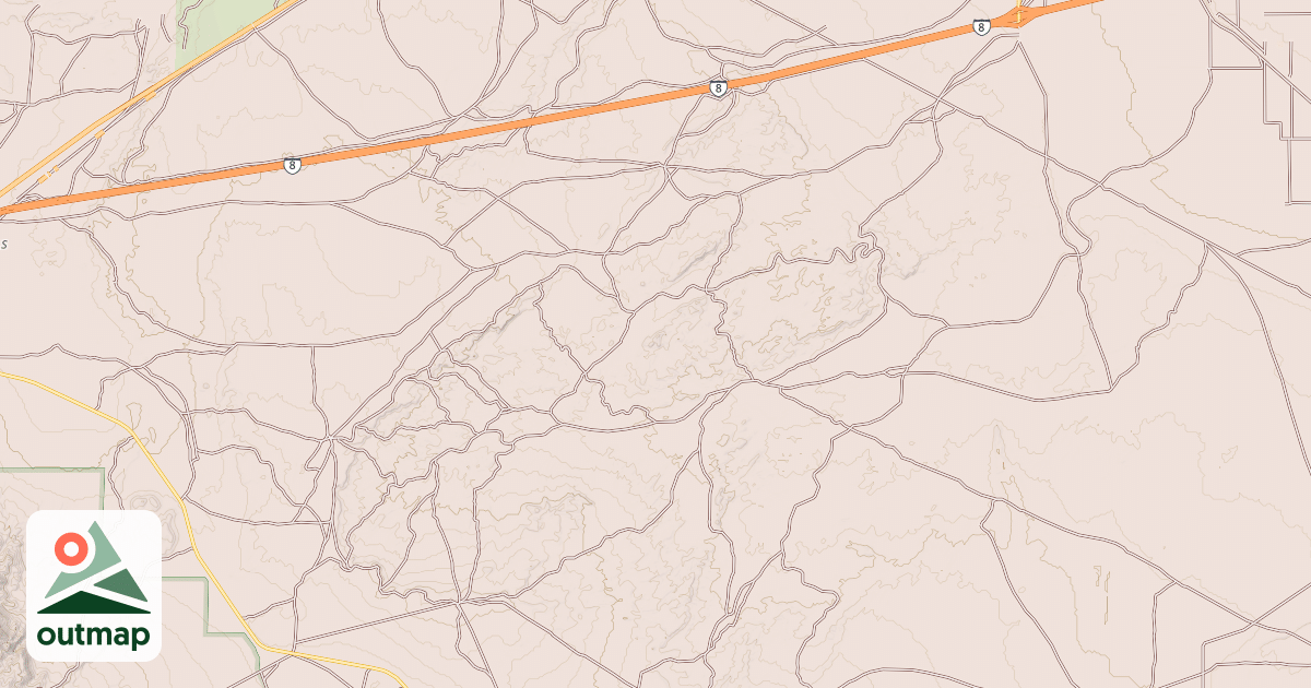 Map of BLM National GTLF Public Motorized Roads 9e0a3515-ca51-43ac-b882-2e03fea624e5