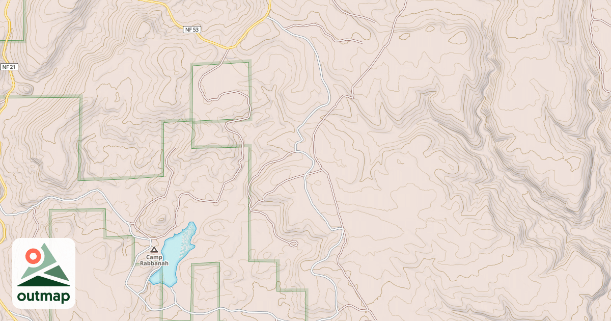 Map of USFS National Forest System Roads {383A3740-1525-467D-8464-5B320F9C20F7}