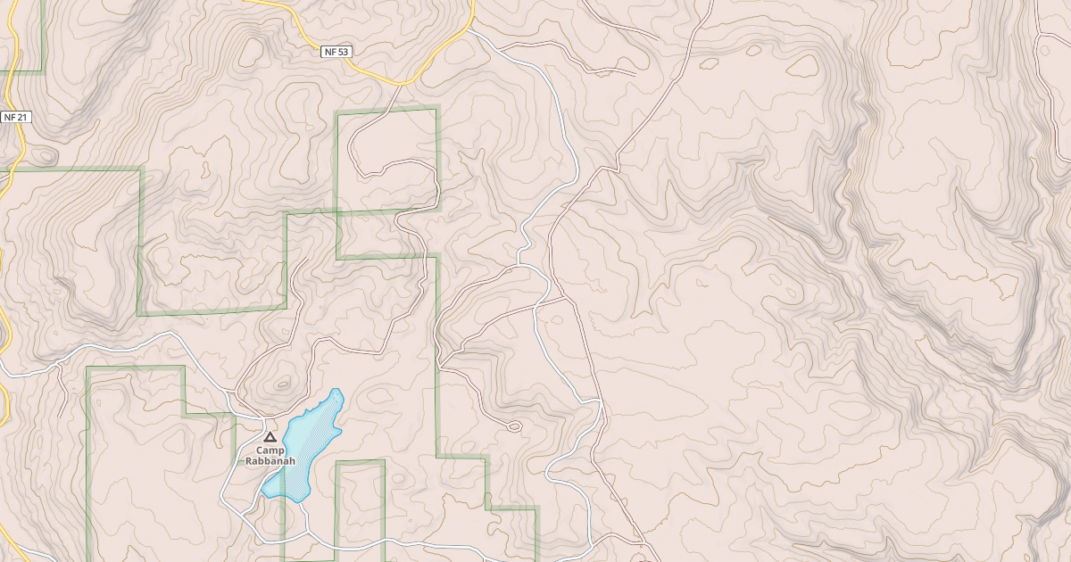 Map preview of USFS National Forest System Roads {383A3740-1525-467D-8464-5B320F9C20F7}