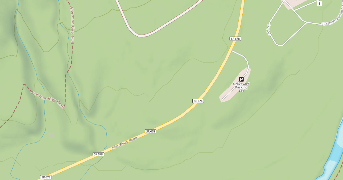Map preview of PICKET SPRING - PARKING LOT