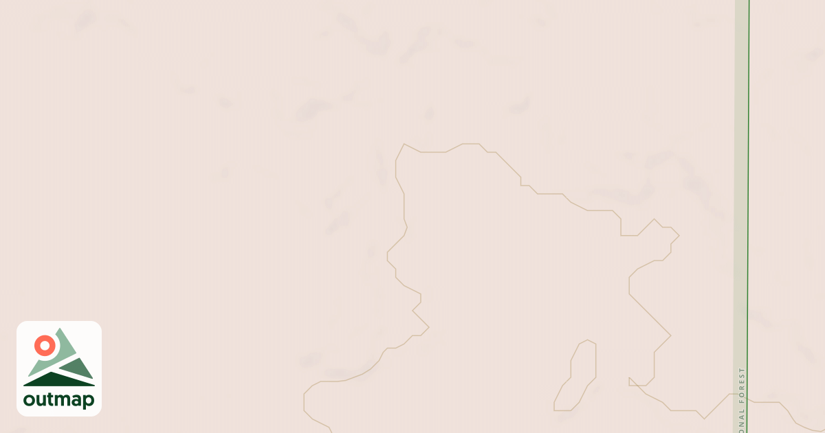 Map of FR 3420 SPUR A