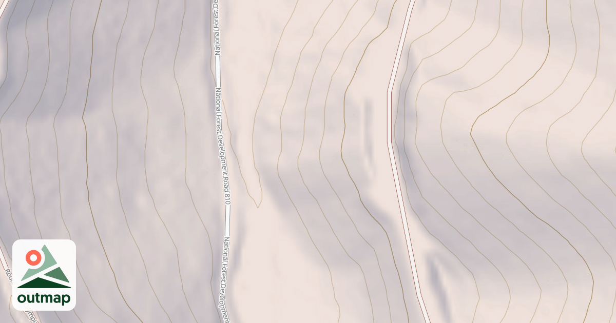 Map of Dominion Creek