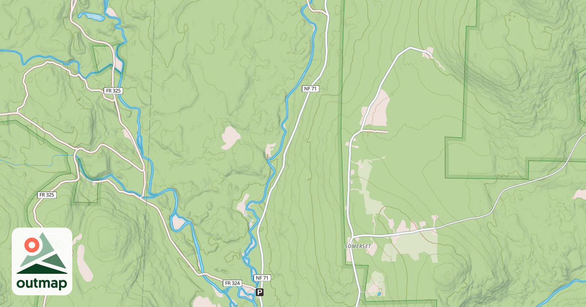 Map of Corridor 7 - Woodford Area