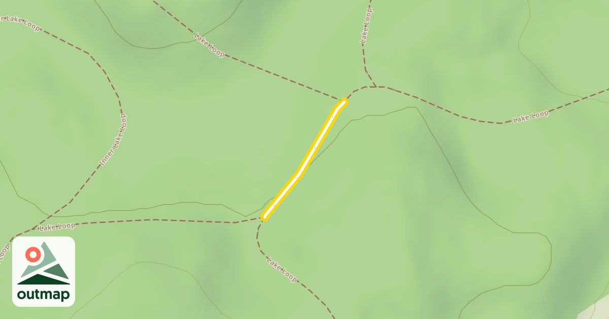 Map of Lake Loop