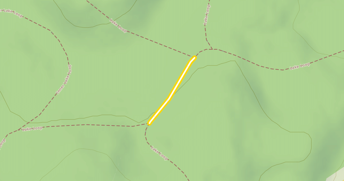Map preview of Lake Loop