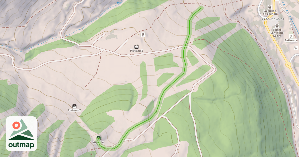 Map of Bleuets