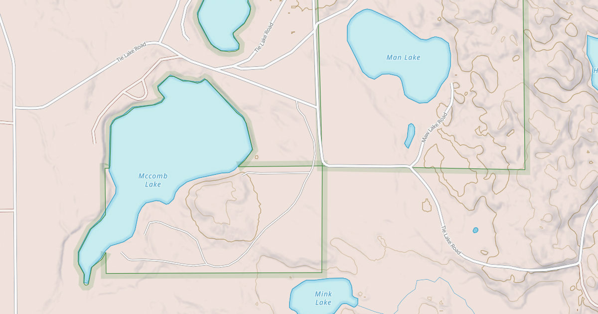 Map preview of LONG LAKE