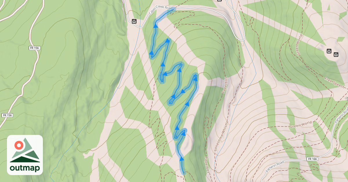 Map of Field Trip