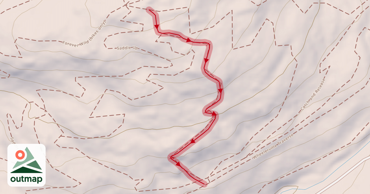 Map of Infectious Nature (bikes only)
