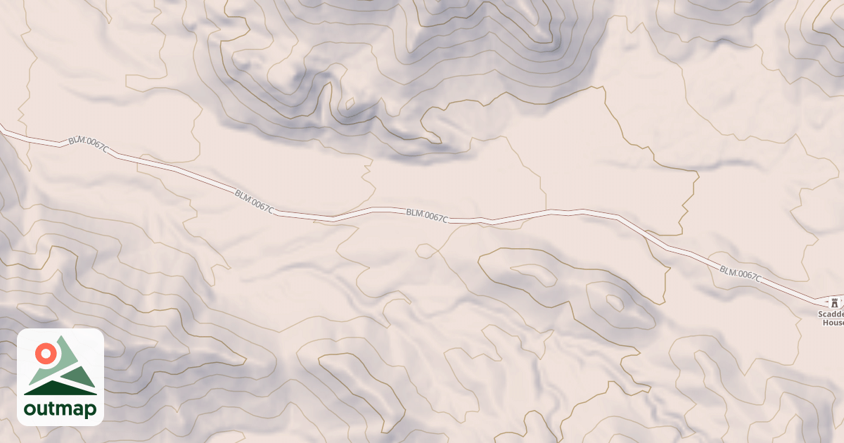 Map of BLM National GTLF Public Motorized Roads 2a171118-ac95-4660-9c91-a20d81011fa1