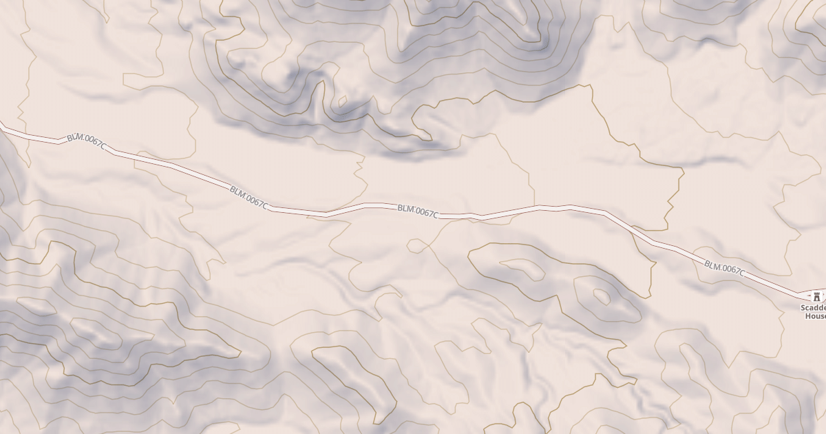 Map preview of BLM National GTLF Public Motorized Roads 2a171118-ac95-4660-9c91-a20d81011fa1