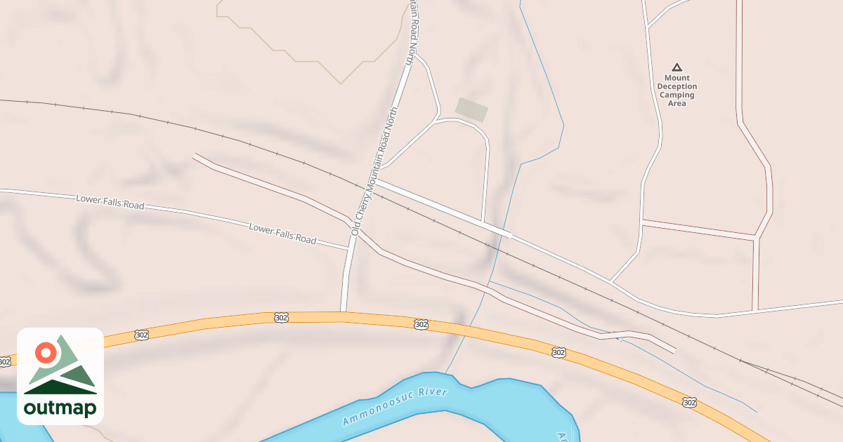 Map of Carroll Rec Trail