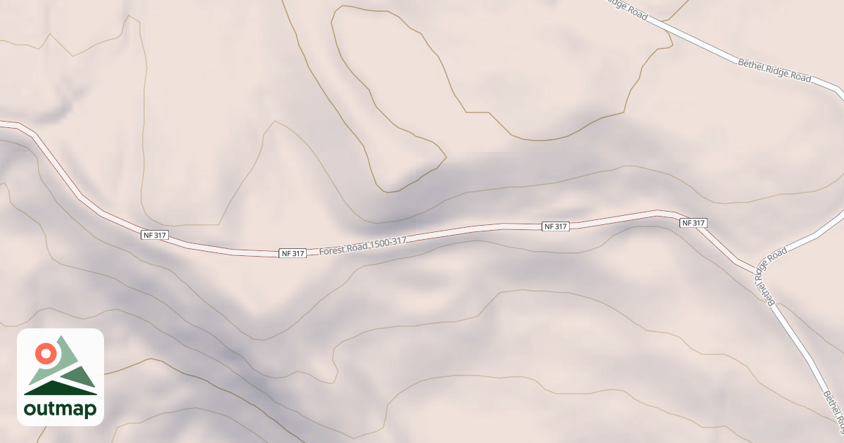 Map of USFS National Forest System Roads {0C48AB3B-77DC-4E1C-B53F-624FE1446A86}