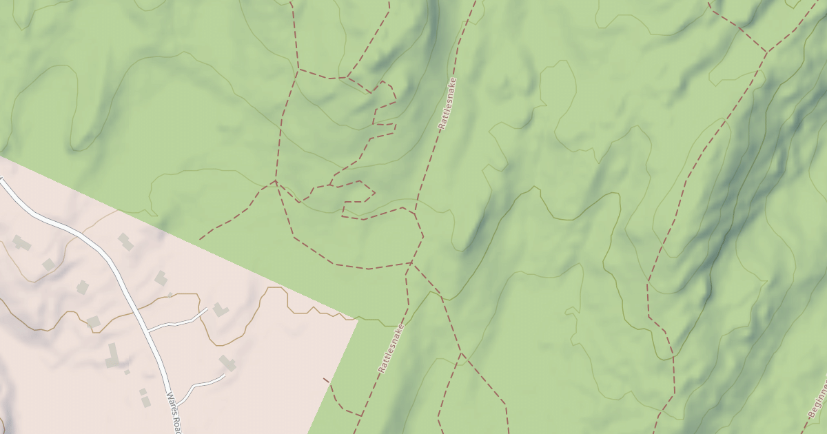Map preview of Rattlesnake Hill Trail