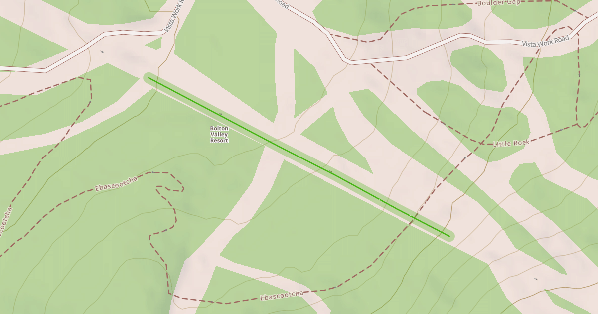 Map preview of Spillway Exit