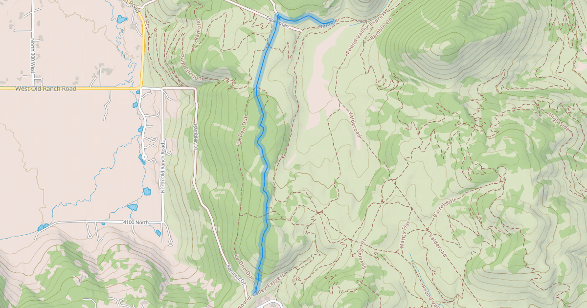 Map preview of Rademan Ridge