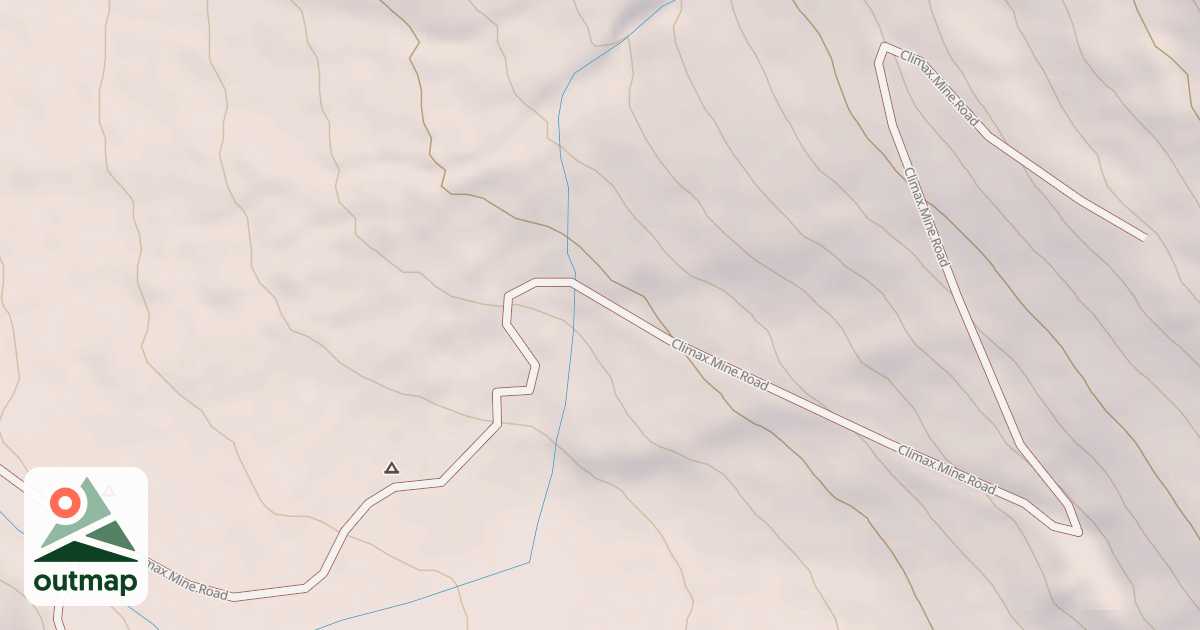 Map of CLIMAX MINE ROAD