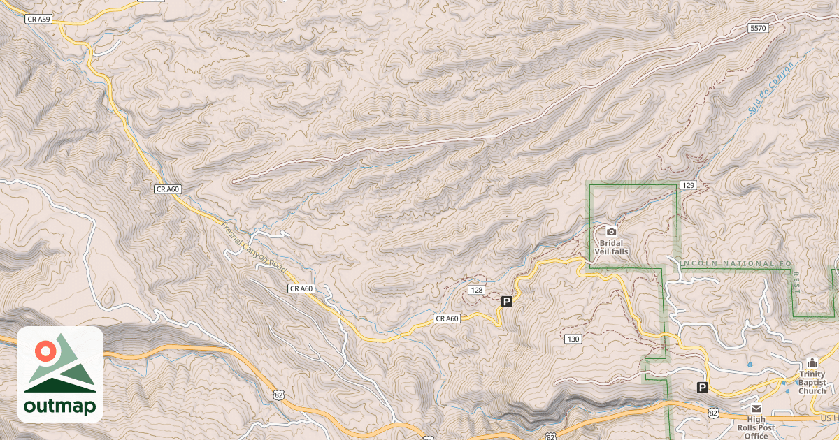Map of FRESNAL CAN