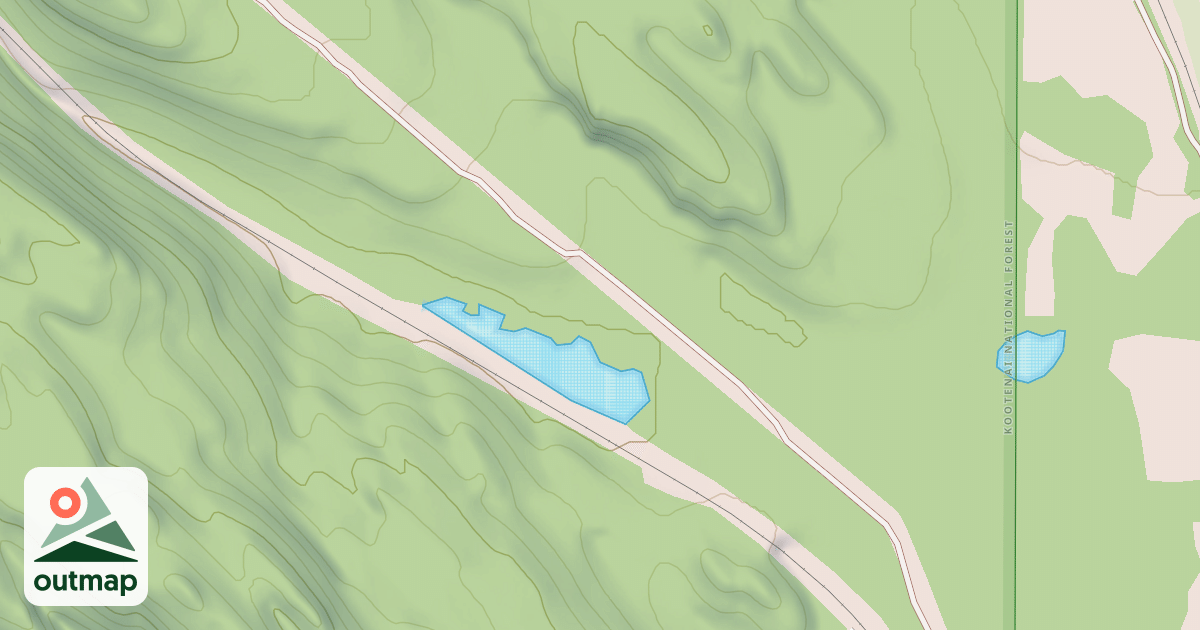 Map of CRIPPLE CREEK B