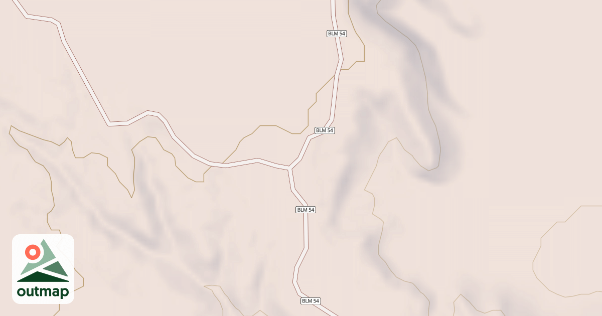 Map of BLM National GTLF Public Motorized Roads 1ac50826-a5c2-40d0-8994-d221b2125dba