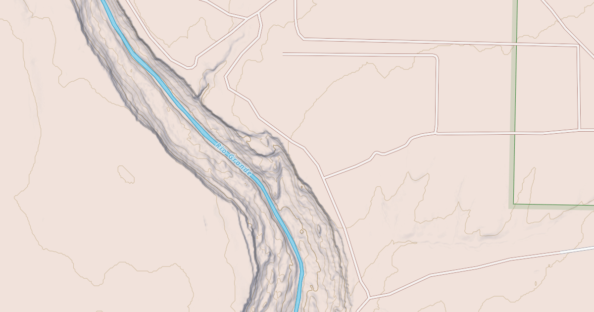 Map preview of East Rim Trail