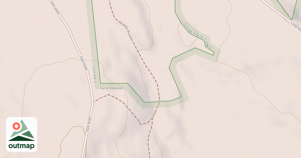 Map of Middle Road