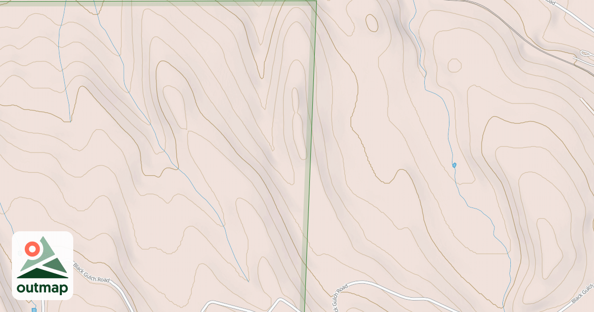 Map of BOUNDARY SPUR