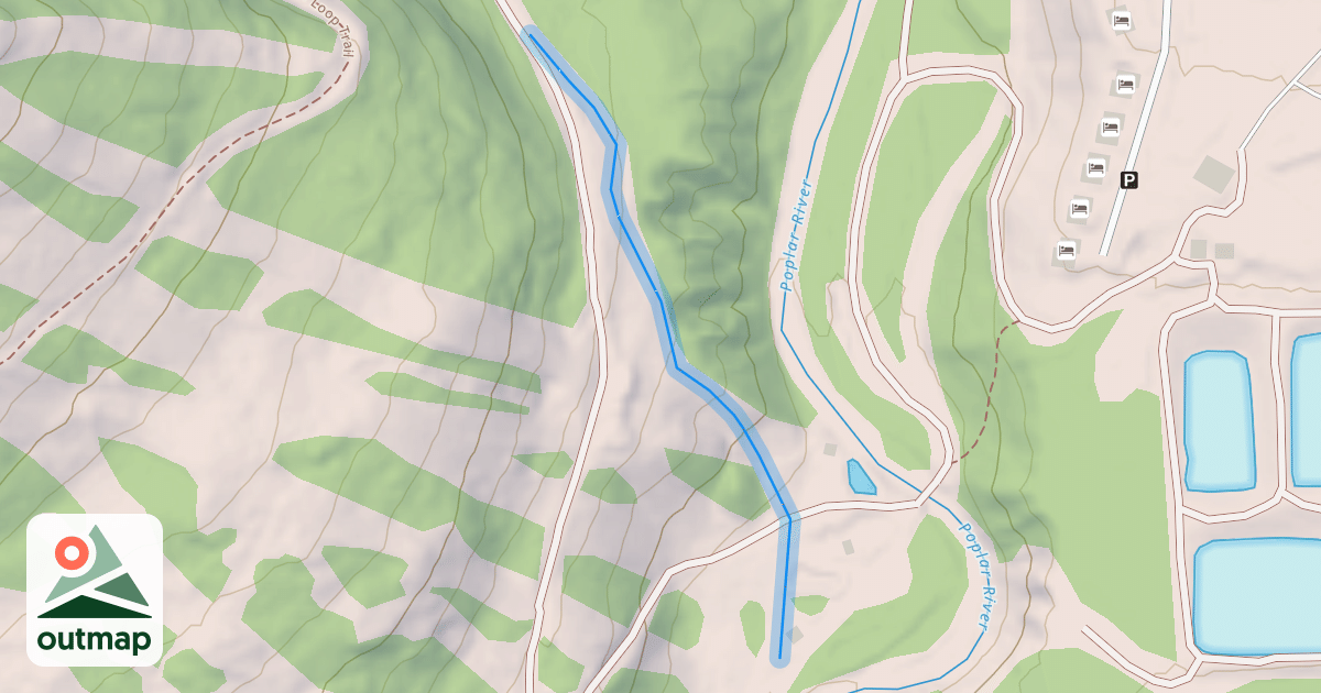 Map of Valley Run