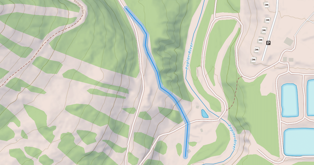 Map preview of Valley Run