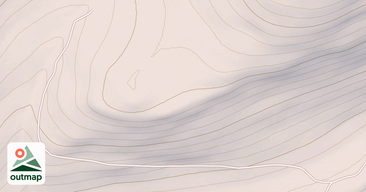Map of BUCK MOUNTAIN