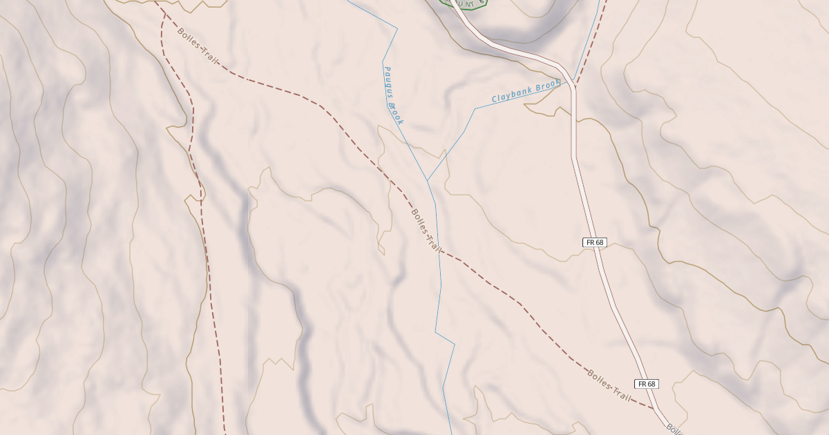 Map preview of Bolles Trail