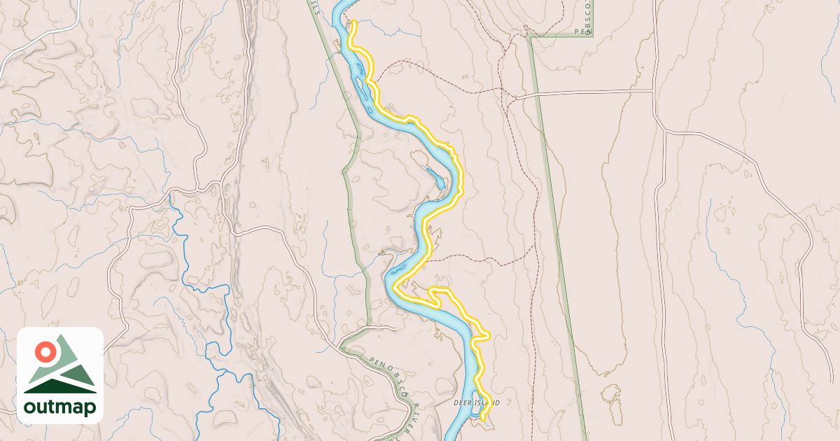 Map of River Trail