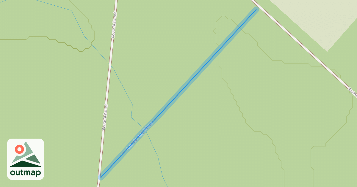 Map of Laie du Coq Héron