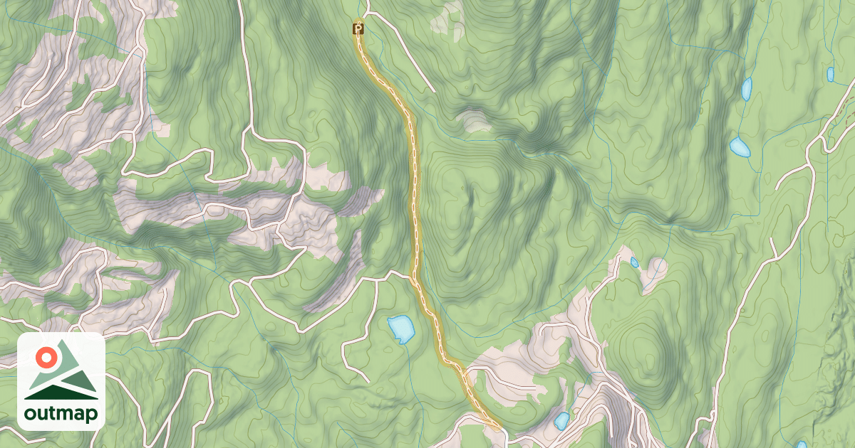Map of Roe Creek Road