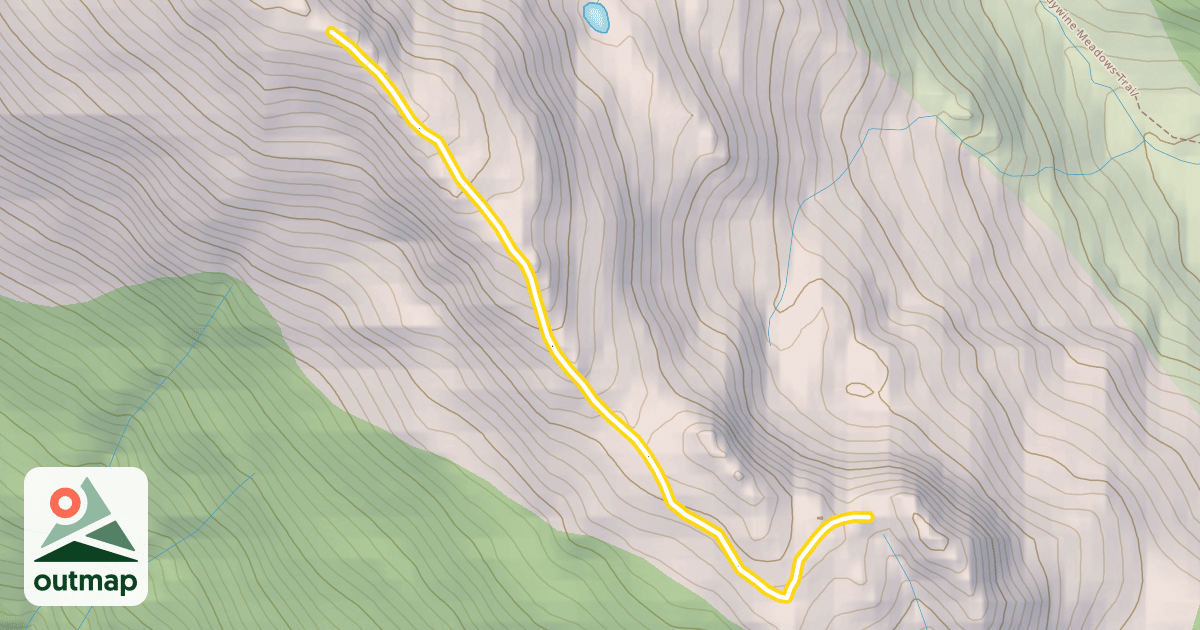 Map of BB Ridge Run
