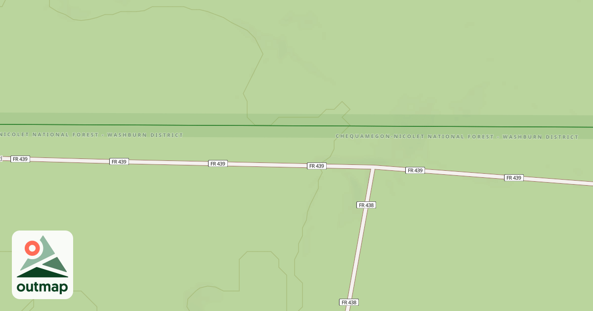 Map of FR 439E