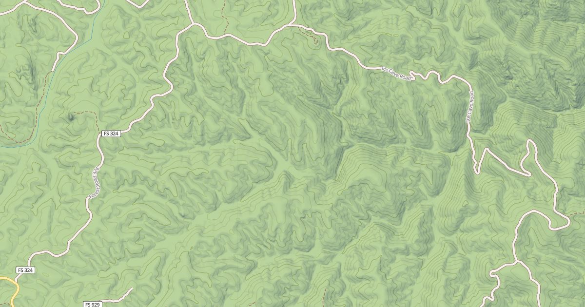 Map preview of ICE CAVE